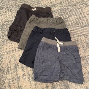 4 pairs cat&jack toddler shorts.